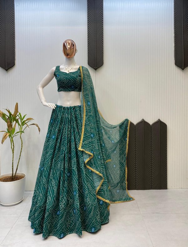 LG 637 NAVARATRI SEASON PRINTED LEHENGA CHOLI