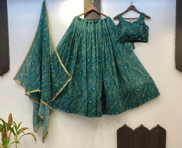 LG 637 NAVARATRI SEASON PRINTED LEHENGA CHOLI