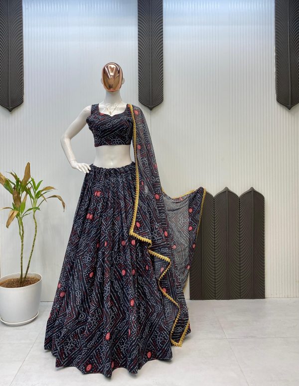 LG 637 NAVARATRI SEASON PRINTED LEHENGA CHOLI