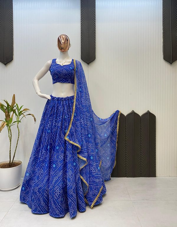 LG 637 NAVARATRI SEASON PRINTED LEHENGA CHOLI