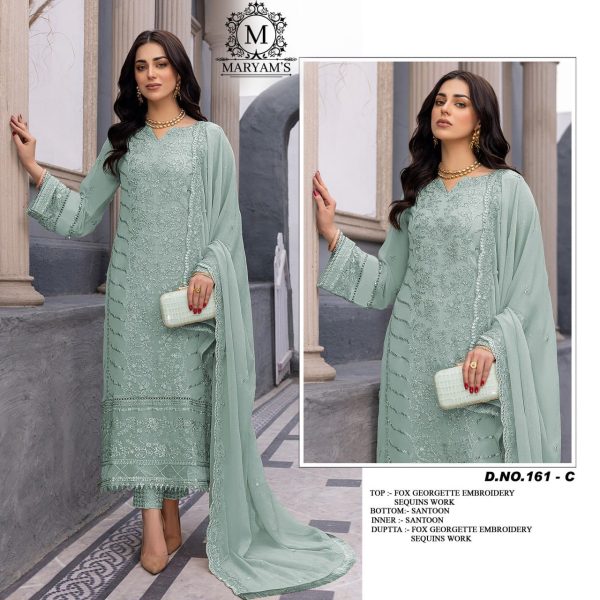 MARYAM'S 161 C GEORGETTE SALWAR KAMEEZ