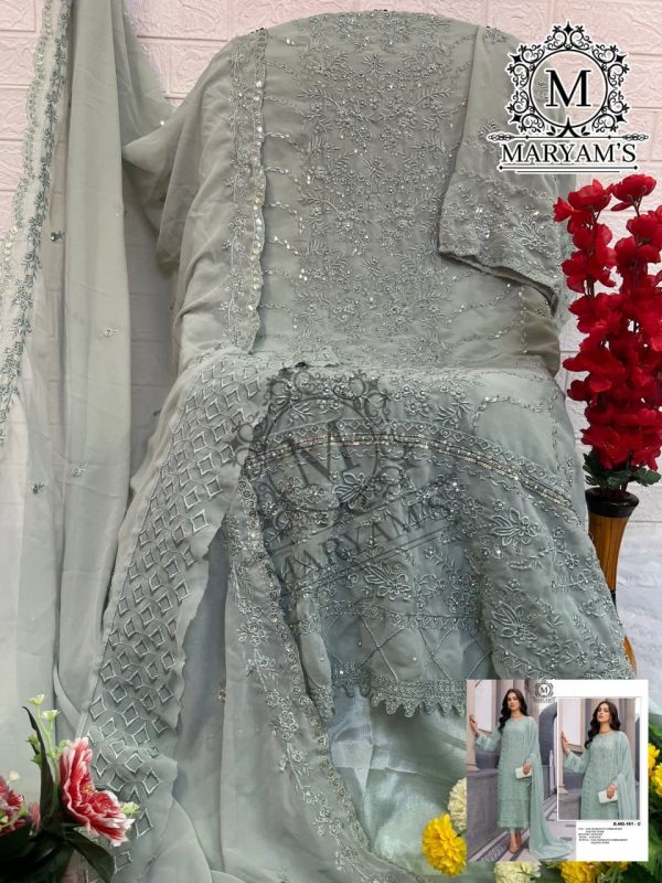 MARYAM'S 161 C GEORGETTE SALWAR KAMEEZ