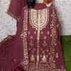 MARYAM'S 166 D GEORGETTE PAKISTANI SALWAR SUITS