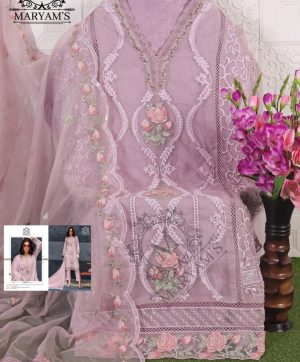 MARYAM'S 177 A ORGANZA PAKISTANI SALWAR SUITS