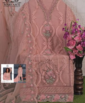 MARYAM'S 177 C ORGANZA PAKISTANI SALWAR SUITS