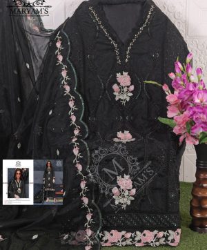 MARYAM'S 177 F ORGANZA PAKISTANI SALWAR SUITS