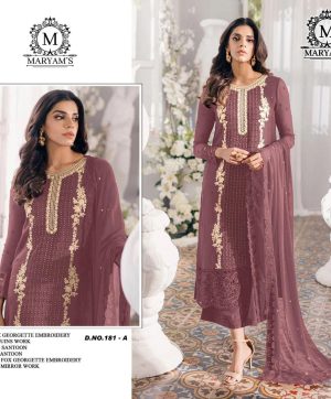 MARYAM'S 181 A GEORGETTE SALWAR KAMEEZ ONLINE