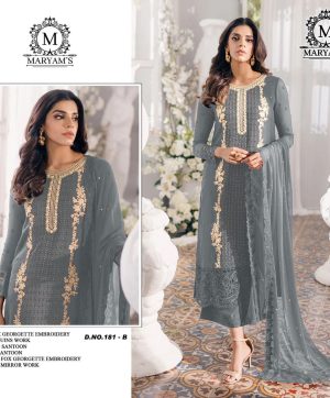 MARYAM'S 181 B GEORGETTE SALWAR KAMEEZ ONLINE