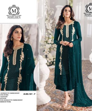 MARYAM'S 181 F GEORGETTE SALWAR KAMEEZ ONLINE