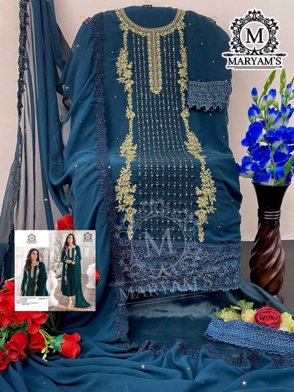 MARYAM'S 181 F GEORGETTE SALWAR KAMEEZ ONLINE