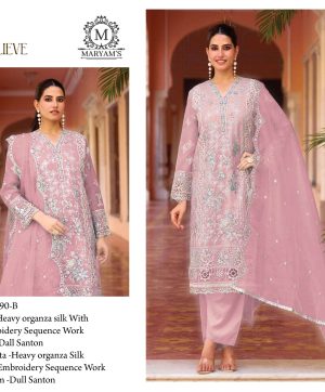 MARYAM'S 190 B ORGANZA SALWAR KAMEEZ