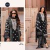 MEHBOOB TEX 1505 SAHNAZ BLACK WHITE COTTON SUITS