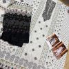 MEHBOOB TEX 1506 SAHNAZ BLACK WHITE COTTON SUITS