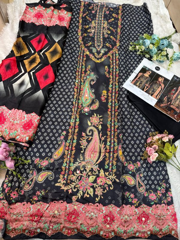 MEHBOOB TEX 1670 VISCOSE MUSLIN SALWAR SUITS