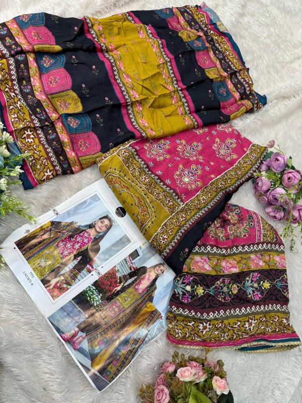 MEHBOOB TEX 1673 A VISCOSE MUSLIN SALWAR KAMEEZ