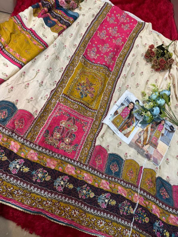 MEHBOOB TEX 1673 B VISCOSE MUSLIN SALWAR KAMEEZ