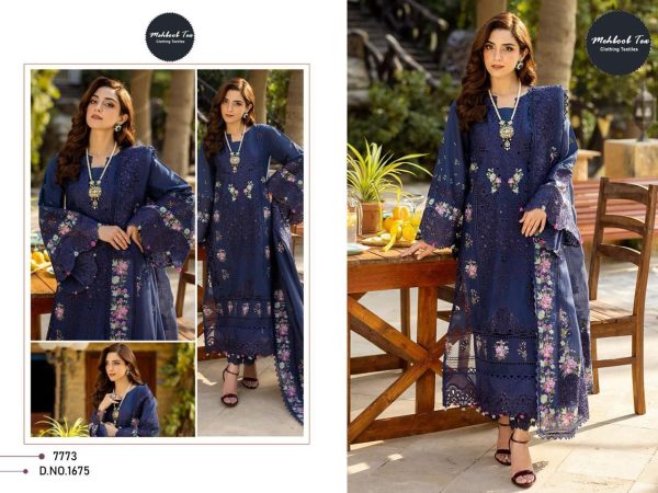 MEHBOOB TEX 1675 COTTON PAKISTANI SALWAR SUITS