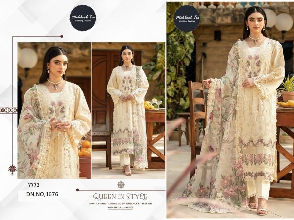 MEHBOOB TEX 1676 COTTON PAKISTANI SALWAR SUITS