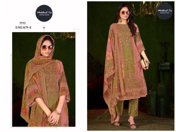 MEHBOOB TEX 1679 E VISCOSE MUSLIN SALWAR KAMEEZ