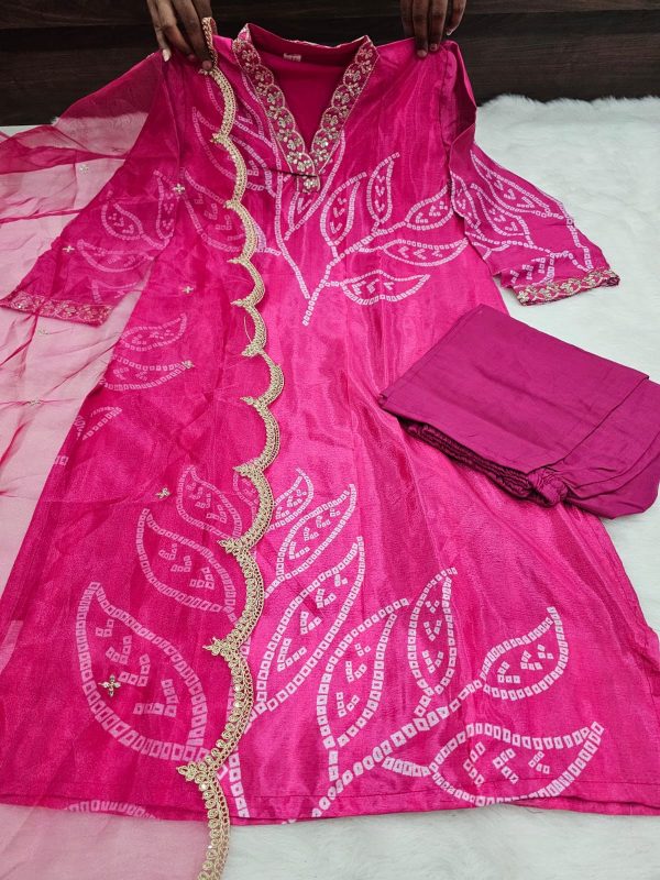 MF 1001 A READYMADE CHINON SILK SUITS ONLINE