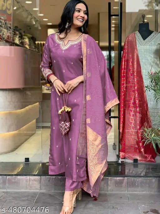 MF 1003 READYMADE HEAVY ROMAN SILK SUITS