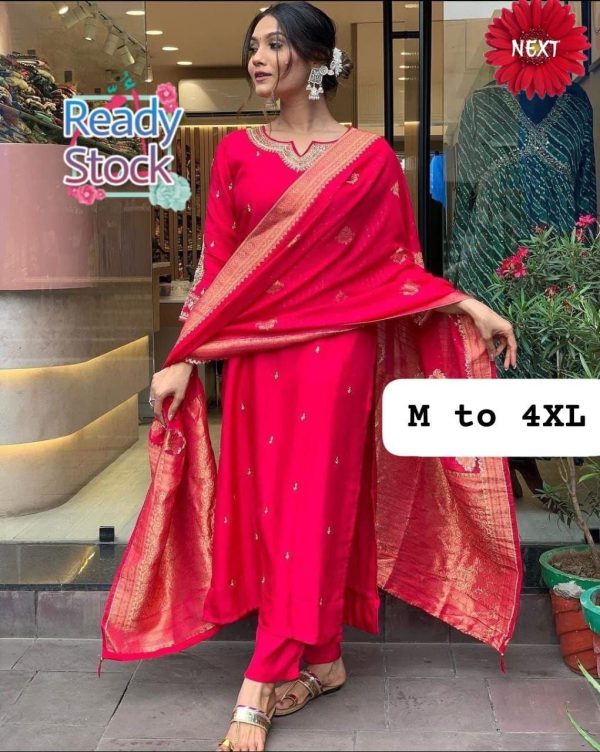 MF 1003 READYMADE HEAVY ROMAN SILK SUITS