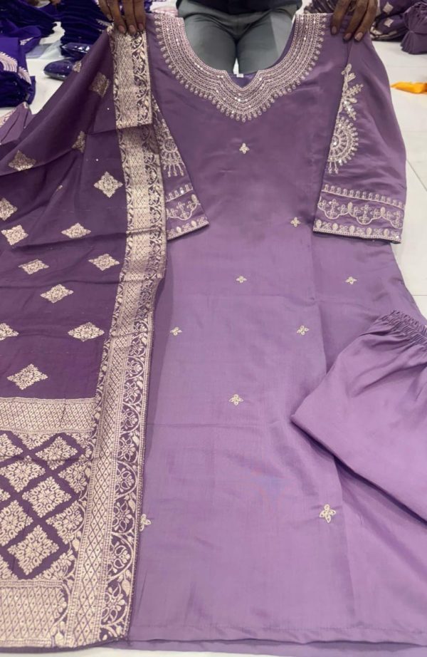 MF 1003 READYMADE HEAVY ROMAN SILK SUITS
