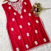 MF 1007 READYMADE RAYON COTTON KURTI WHOLESALE