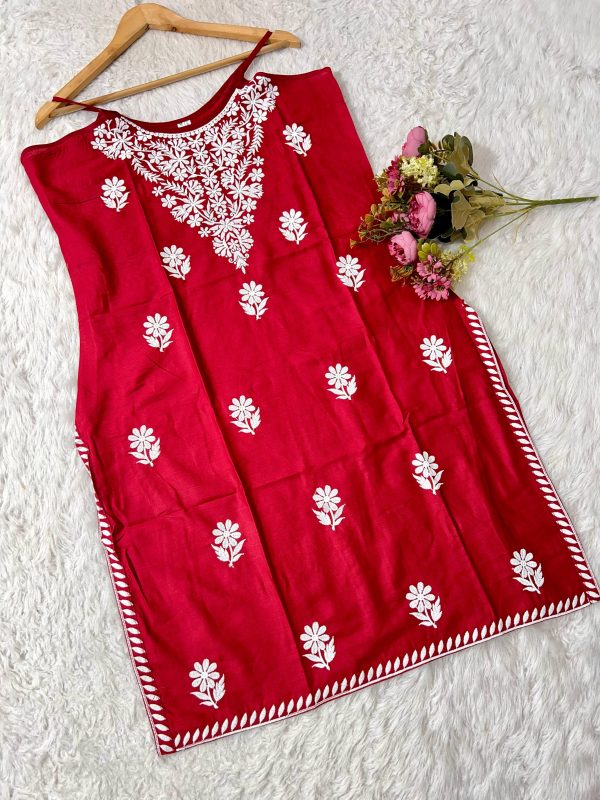 MF 1007 READYMADE RAYON COTTON KURTI WHOLESALE