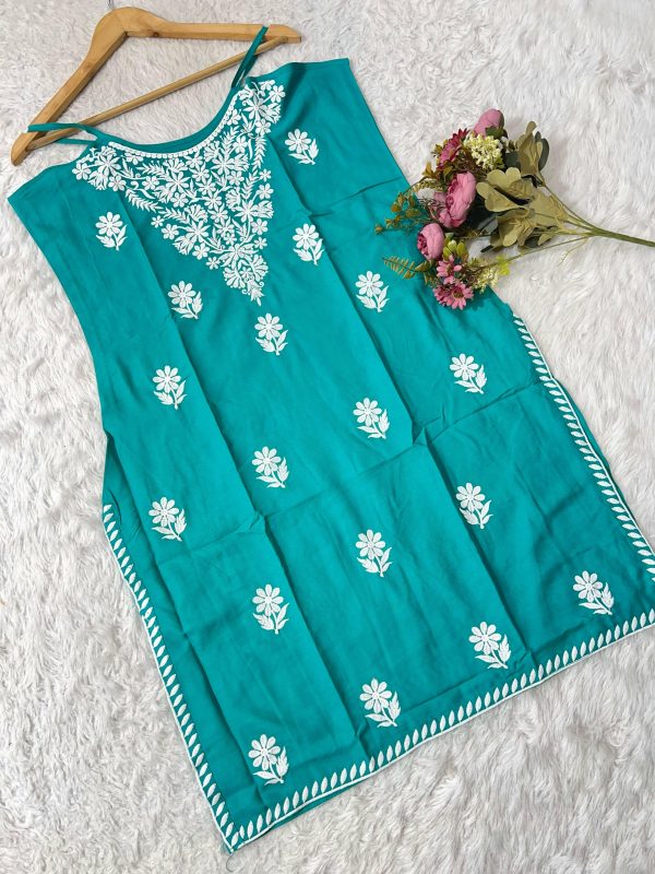 MF 1007 READYMADE RAYON COTTON KURTI WHOLESALE
