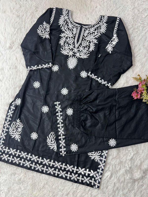 MF 1010 READYMADE RAYON COTTON KURTI PLAZZO