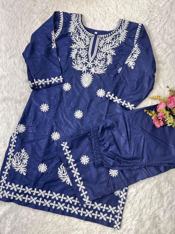 MF 1010 READYMADE RAYON COTTON KURTI PLAZZO