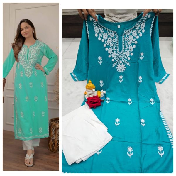 MF 1025 C RAYON COTTON KURTI WHOLESALE
