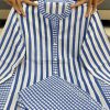 MURTI TRENDS BLUE LINE COTTON CORD SET WHOLESALE