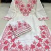 MURTI TRENDS LILAN FULL EMBROIDERY KURTI SET