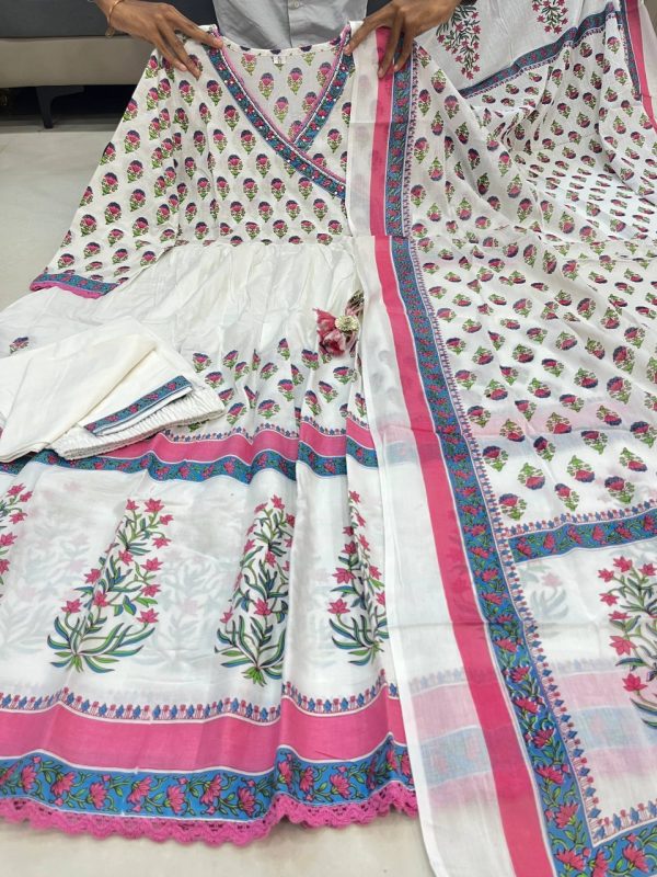 MURTI TRENDS MAL COTTON PINK KURTI WHOLESALE