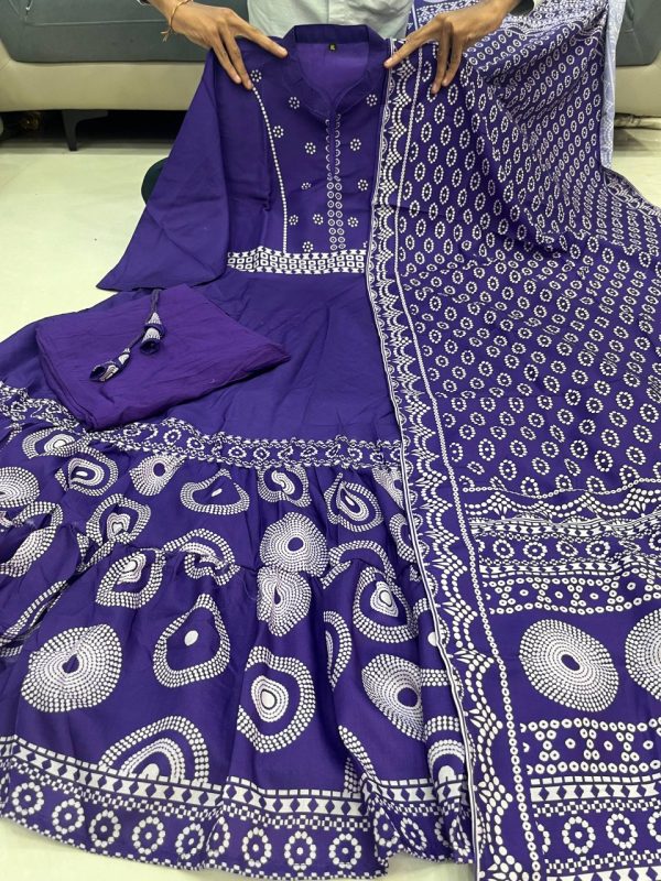 MURTI TRENDS PURE MUSLIN SILK BLUE KURTI WHOLESALE