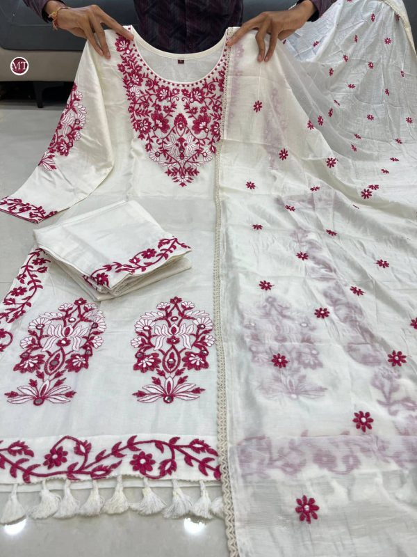 MURTI TRENDS SPECIAL FULL EMBROIDERY KURTI SET
