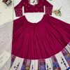 QRC FASHION 290 DESIGNER RAYON LEHENGA CHOLI