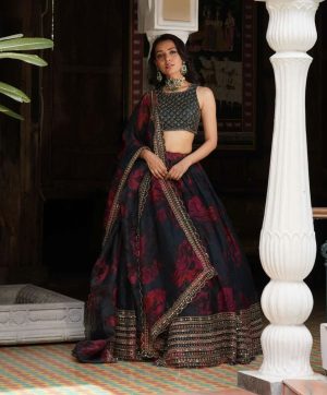 QRC FASHION 372 DESIGNER LEHENGA CHOLI ONLINE