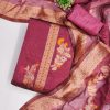 RN SILK MILL CHANDERI SUITS MATERIALS IN SURAT