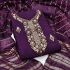 RN SILK MILL DYEABLE BANARSI SUITS MATERIALS