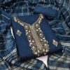 RN SILK MILL DYEABLE BANARSI SUITS MATERIALS