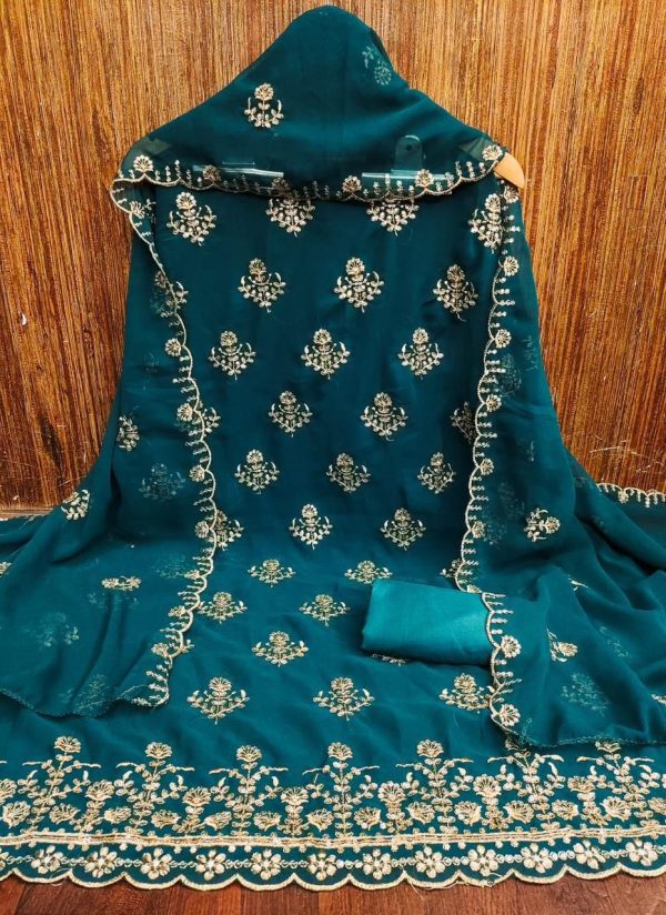 RN SILK MILL GEORGETTE SALWAR SUITS MATERILAS