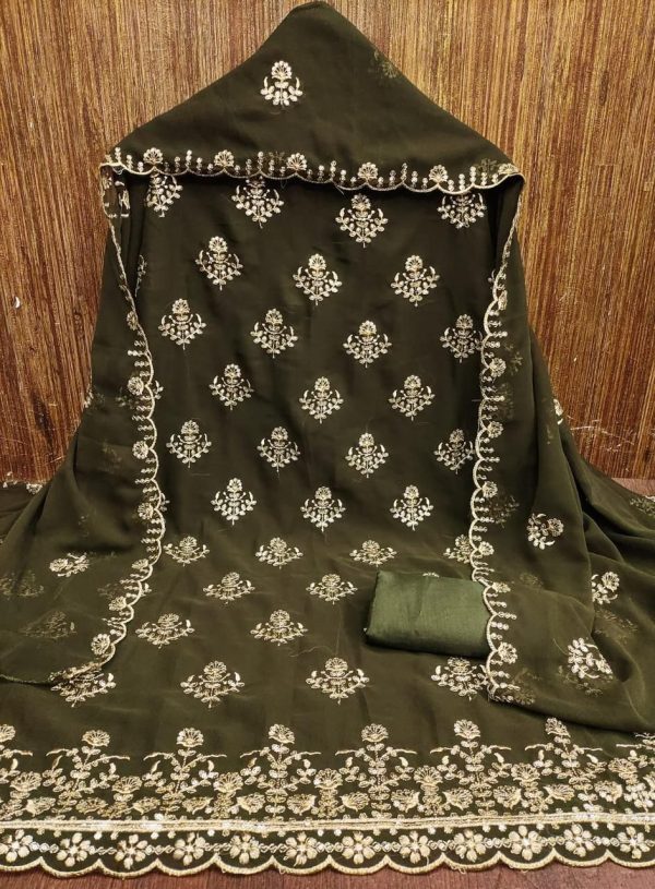 RN SILK MILL GEORGETTE SALWAR SUITS MATERILAS