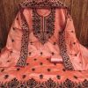 RN SILK MILL HEAVY CHANDERI NECK EMBROIDERED SUITS