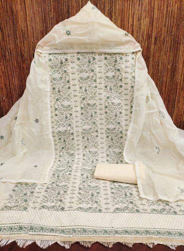 RN SILK MILL HEAVY COTTON WITH EMBROIDERED SUITS