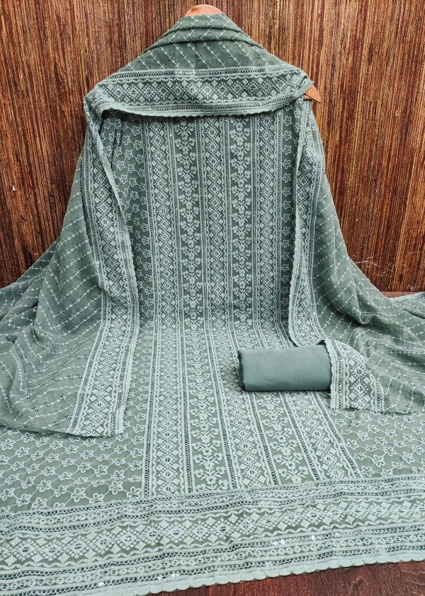 RN SILK MILL ORIGINAL GEORGETTE MATERIALS IN SURAT