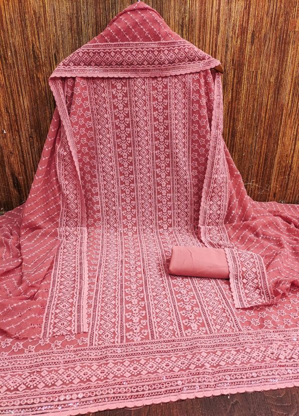 RN SILK MILL ORIGINAL GEORGETTE MATERIALS IN SURAT