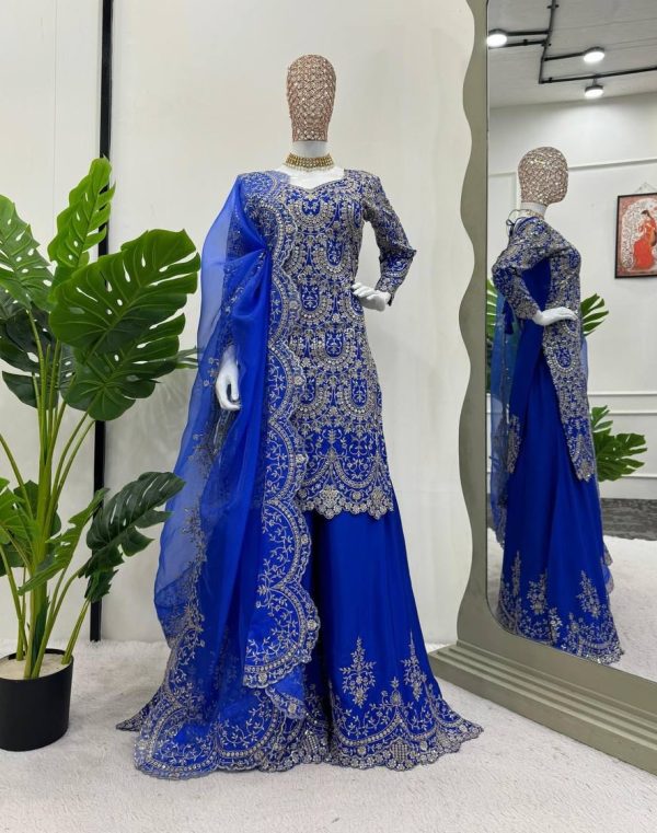RTC FASHION 5741 DESIGNER PLAZZO SUITS WHOLESALE